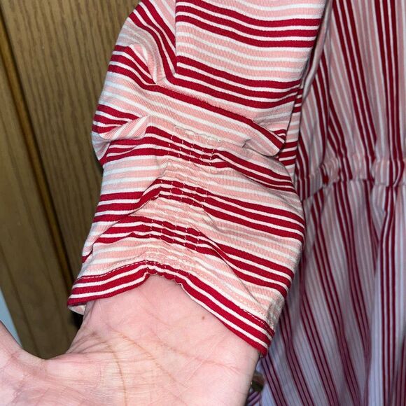 NWT Matilda Jane Heart to Heart Striped Midi Dress Large - Picture 6 of 7